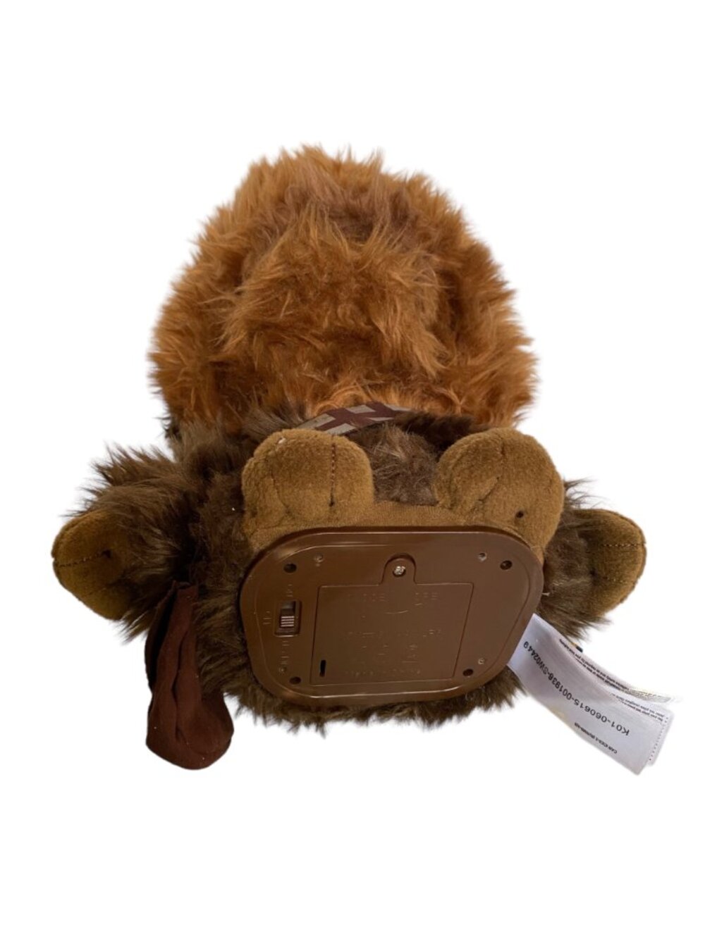 Star Wars Chewbacca Stuffed Toy 12" Tall With Bandolier Battery Operated Plush B - Picture 10 of 11